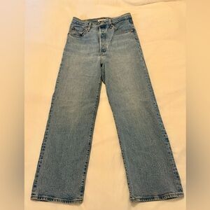 Levi's Women's Premium Ribcage Straight Ankle Jeans